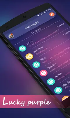 Lucky purple android App screenshot 4